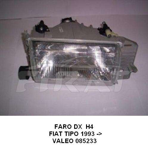 FARO FIAT TIPO 93 - 95 DX H4 VALEO